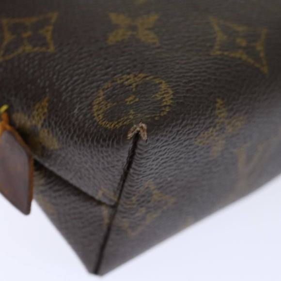 LOUIS VUITTON Monogram Pochette Cosmetic PM Cosmetic Pouch M47515 Auth ar11673 - Picture 7 of 16